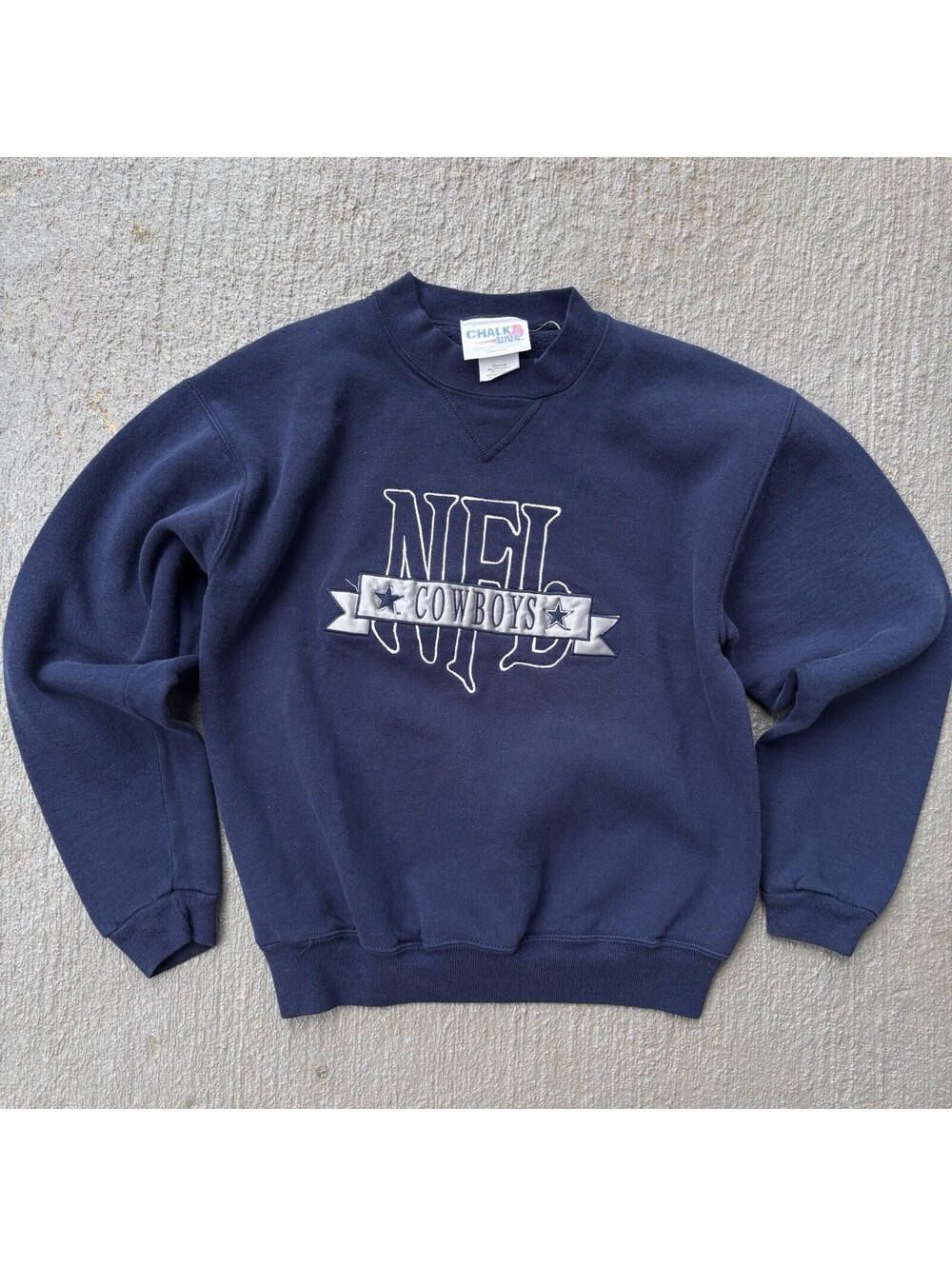 Vintage 90s Dallas Cowboys NFL Football Crewneck Sweatshirt YOUTH Medium 8-10